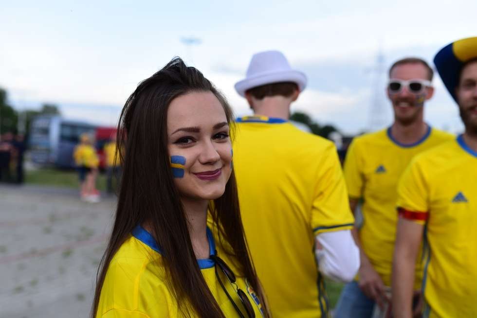  Lublin: Piękne kibicki i kibice na Euro 2017 U21  (zdjęcie 25) - Autor: Andrzej Mikulski