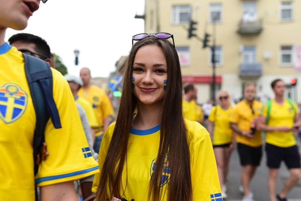  Lublin: Piękne kibicki i kibice na Euro 2017 U21  (zdjęcie 3) - Autor: Andrzej Mikulski