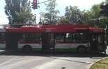 Wypadek trolejbusu na Drodze Męczenników Majdanka (zdjęcie 4)