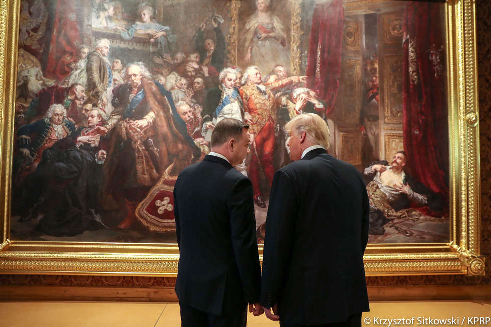  Donald Trump w Warszawie (zdjęcie 2) - Autor: Krzysztof Sitkowski / KPRP