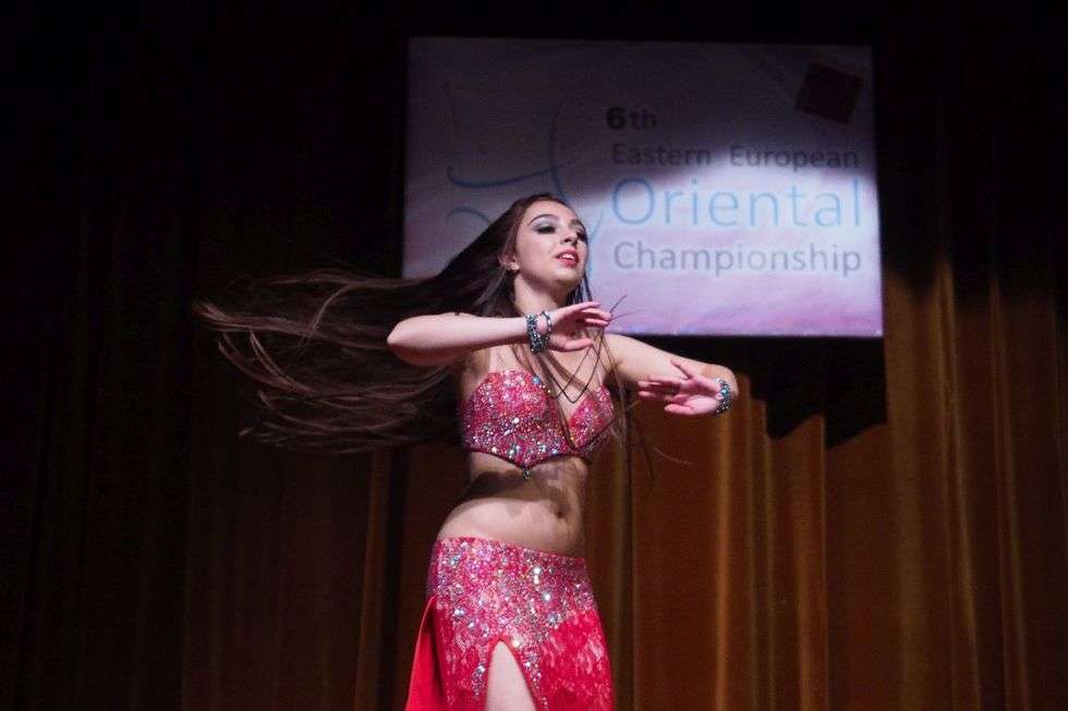 Dom Kultury LSM: mistrzostwa Europy Wschodniej w tańcach orientalnych (zdjęcie 15) - Autor: Maciej Kaczanowski