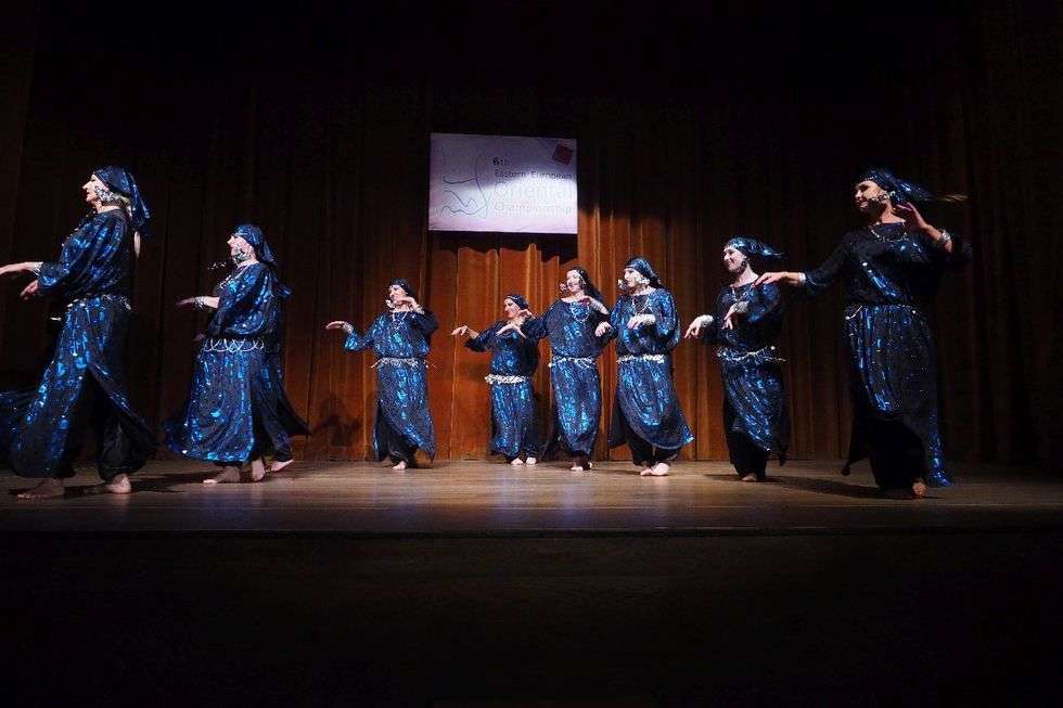  Dom Kultury LSM: mistrzostwa Europy Wschodniej w tańcach orientalnych (zdjęcie 14) - Autor: Maciej Kaczanowski