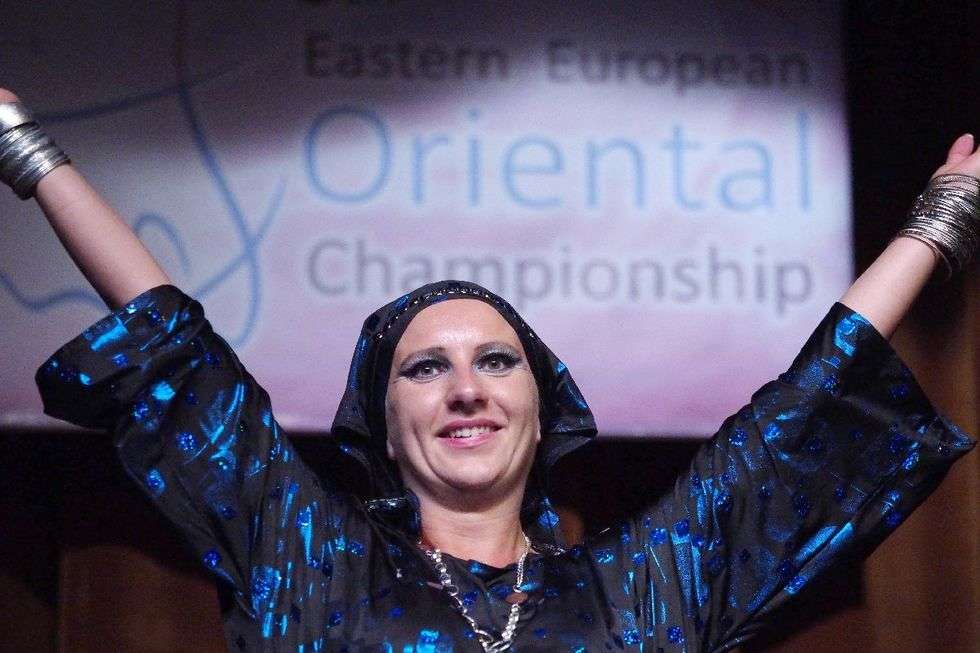  Dom Kultury LSM: mistrzostwa Europy Wschodniej w tańcach orientalnych (zdjęcie 10) - Autor: Maciej Kaczanowski