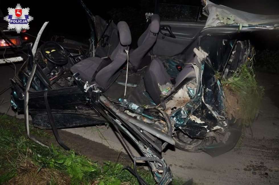  Wypadki w Skierbieszowie (zdjęcie 1) - Autor: Policja