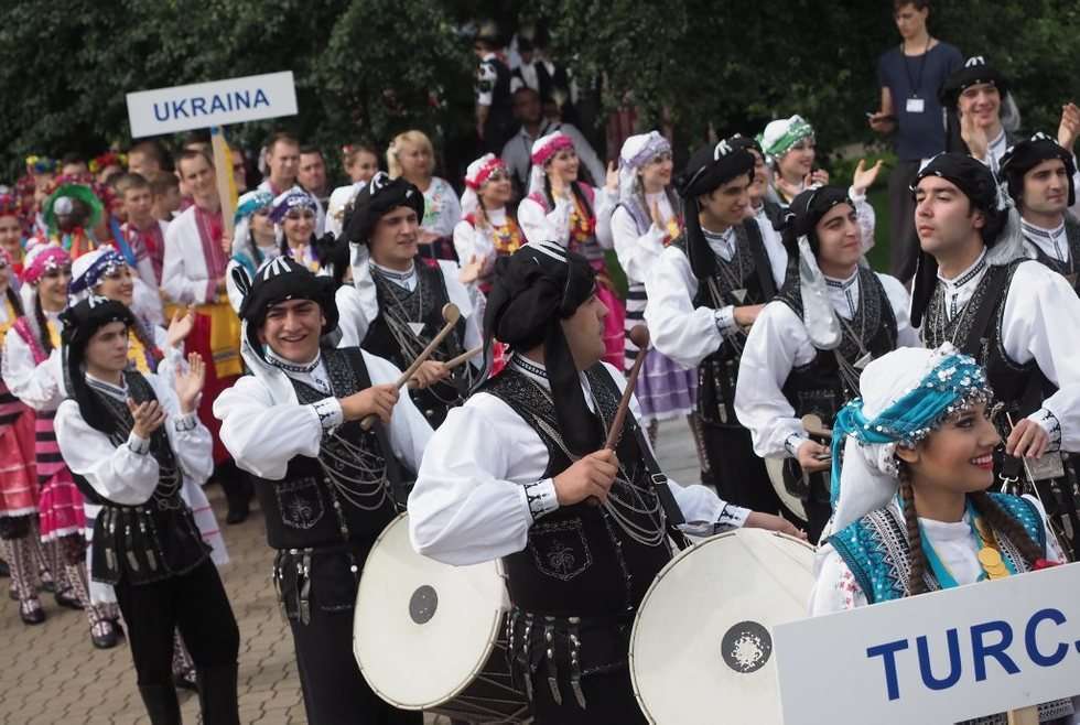  Międzynarodowe Spotkania Folklorystyczne (zdjęcie 25) - Autor: Wojciech Nieśpiałowski