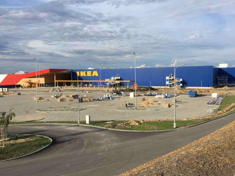  Budowa IKEA w Lublinie (zdjęcie 1) - Autor: KW