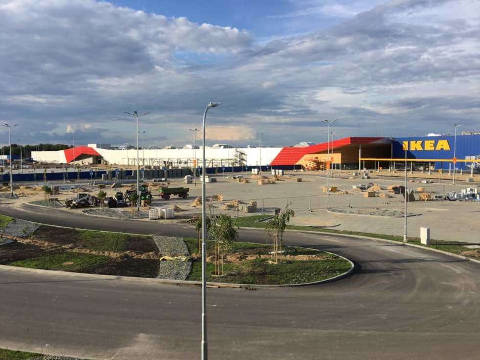  Budowa IKEA w Lublinie (zdjęcie 3) - Autor: KW