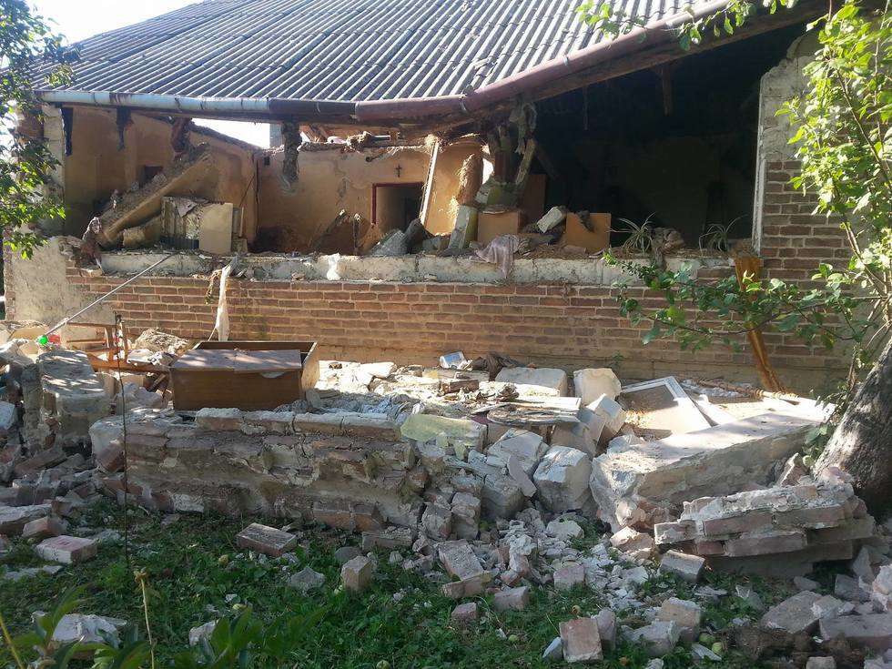  Wybuch gazu zniszczył pół domu w Boduszynie  - Autor: Agnieszka Antoń-Jucha