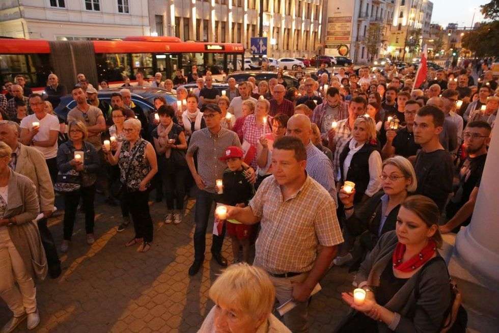  Łańcuch Światła w Lublinie (zdjęcie 7) - Autor: Paweł Buczkowski