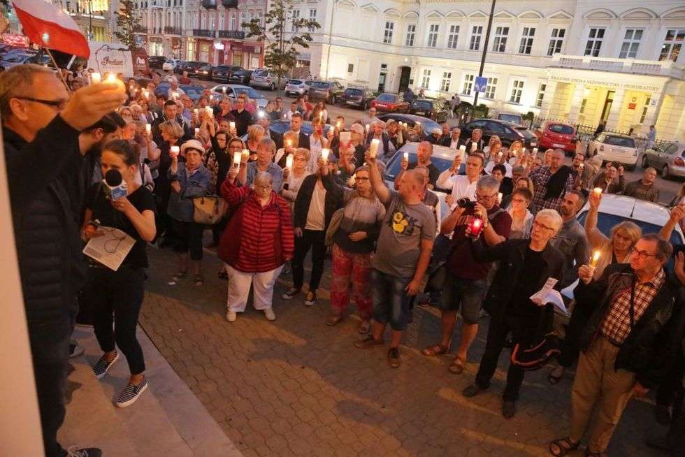  Łańcuch Światła w Lublinie (zdjęcie 3) - Autor: Paweł Buczkowski