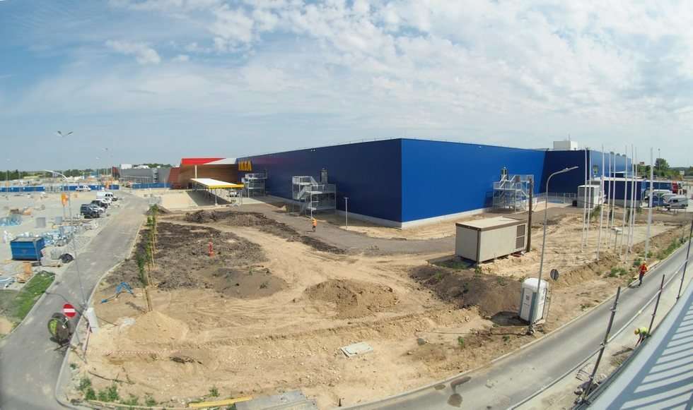  Budowa hipermarketu IKEA: prace wykończeniowe (zdjęcie 35) - Autor: Maciej Kaczanowski