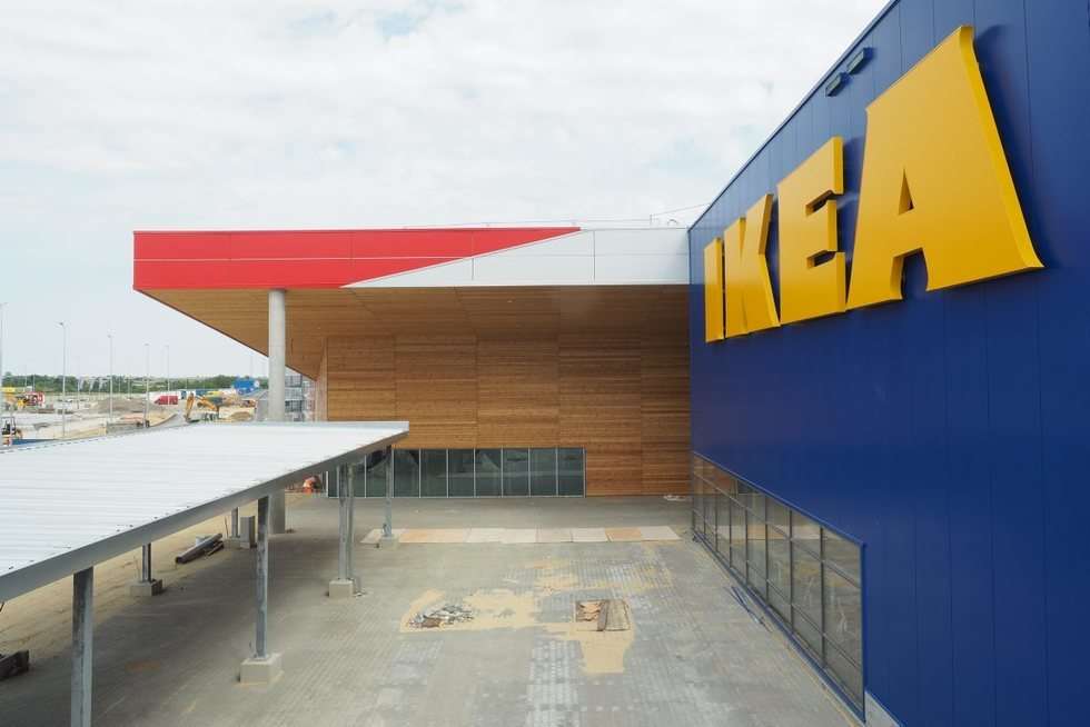  Budowa hipermarketu IKEA: prace wykończeniowe (zdjęcie 32) - Autor: Maciej Kaczanowski