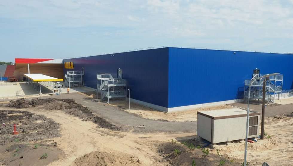  Budowa hipermarketu IKEA: prace wykończeniowe (zdjęcie 33) - Autor: Maciej Kaczanowski