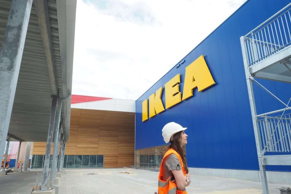  Budowa hipermarketu IKEA: prace wykończeniowe (zdjęcie 30) - Autor: Maciej Kaczanowski