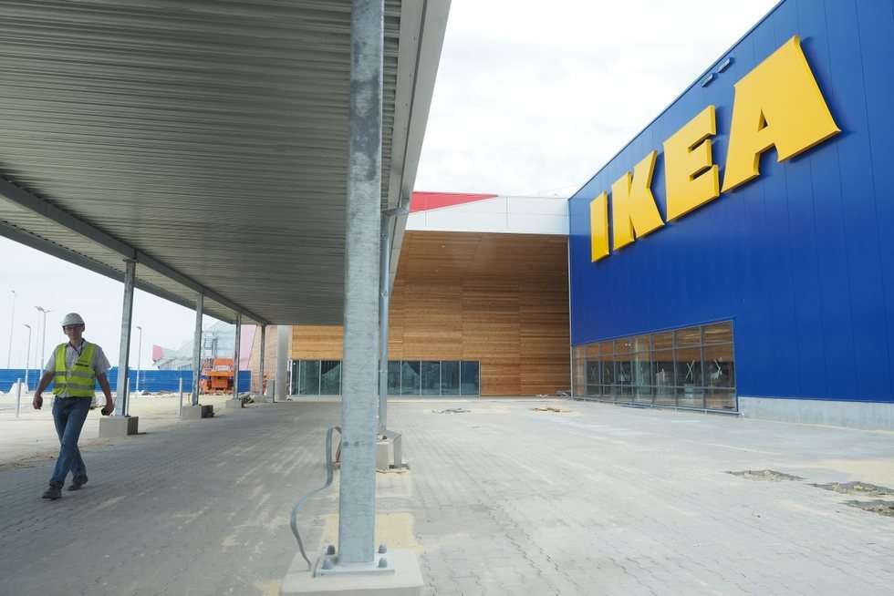  Budowa hipermarketu IKEA: prace wykończeniowe (zdjęcie 31) - Autor: Maciej Kaczanowski