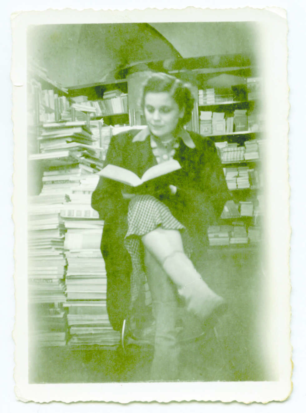  <p>Franciszka Namiota w magazynie księgarni przy Krakowskim Przedmieściu 68</p>