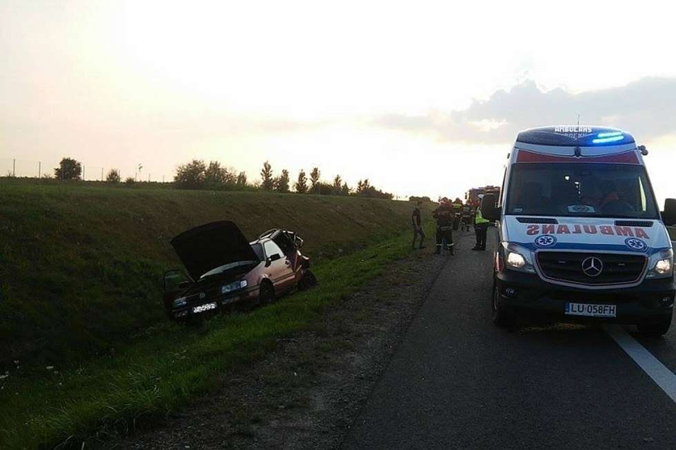  22/07/2017, Wypadek w Markuszowie na S17  - Autor: OSP Markuszów