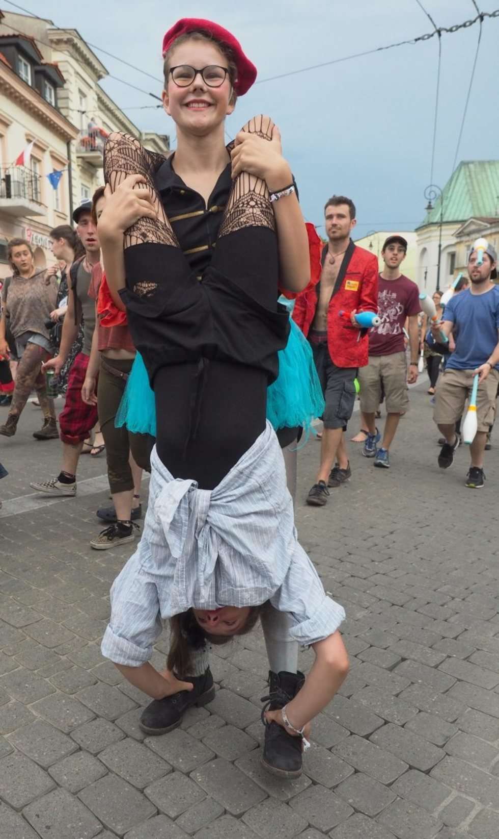   Parada Europejskiej Konwencji Żonglerskiej  (zdjęcie 20) - Autor: Maciej Kaczanowski