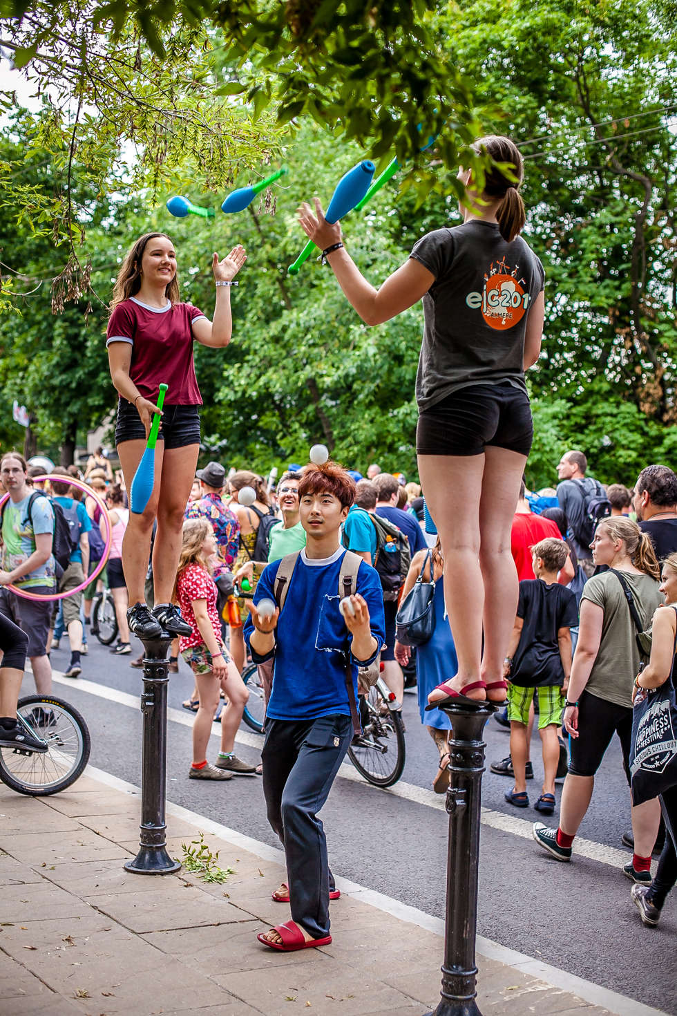  Europejska Konwencja Żonglerska. Zdjęcia z 23 lipca (zdjęcie 20) - Autor: Monika Woźniak