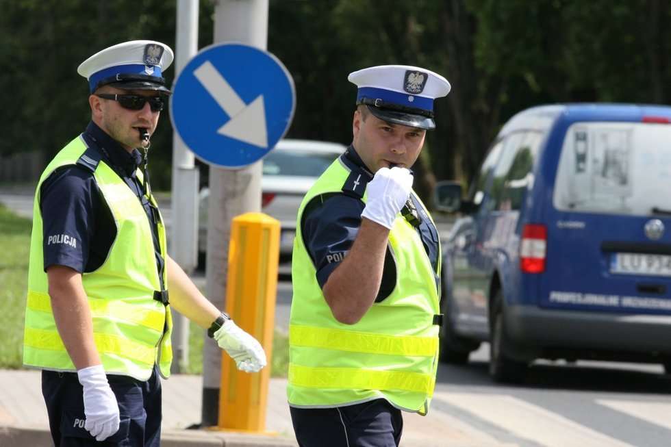  Najlepsi policjanci drogówki w woj. lubelskim (zdjęcie 14) - Autor: KWP Lublin