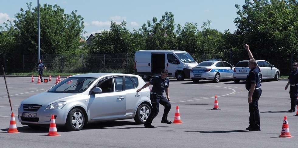  Najlepsi policjanci drogówki w woj. lubelskim (zdjęcie 7) - Autor: Dorota Awiorko