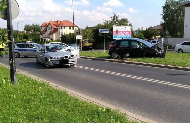 Wypadek na ul. Willowej