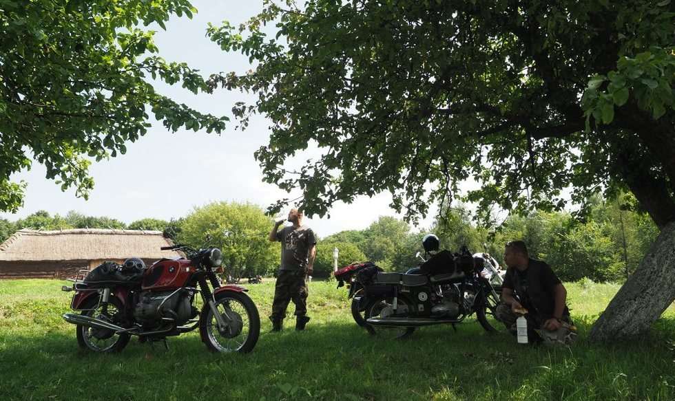  Zabytkowe motocykle w skansenie (zdjęcie 6) - Autor: Wojciech Nieśpiałowski