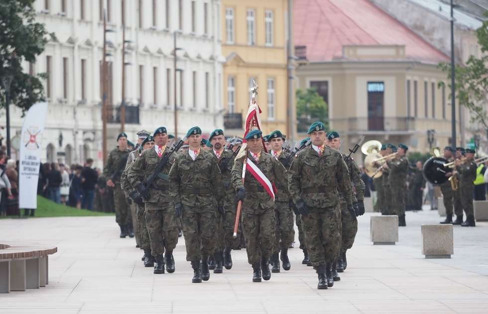  Przysięga żołnierzy Lubelskiej Brygady Obrony Terytorialnej (zdjęcie 3) - Autor: Wojciech Nieśpiałowski