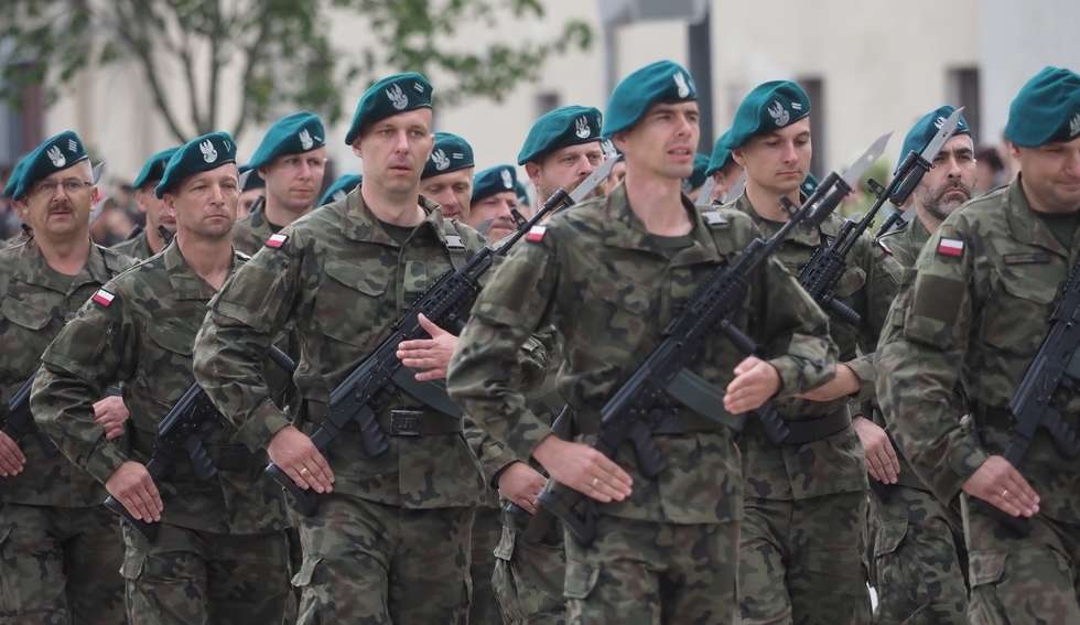  Przysięga żołnierzy Lubelskiej Brygady Obrony Terytorialnej (zdjęcie 11) - Autor: Wojciech Nieśpiałowski