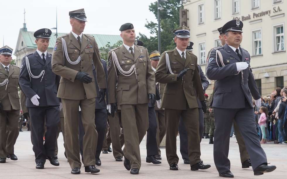  Przysięga żołnierzy Lubelskiej Brygady Obrony Terytorialnej (zdjęcie 8) - Autor: Wojciech Nieśpiałowski