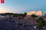 Koncert Zakochani w Lublinie na placu Zamkowym. Zdjęcia z drona (zdjęcie 5)
