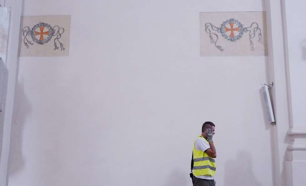  Prace remontowo-konserwatorskie w bazylice dominikanów (zdjęcie 4) - Autor: Dorota Awiorko