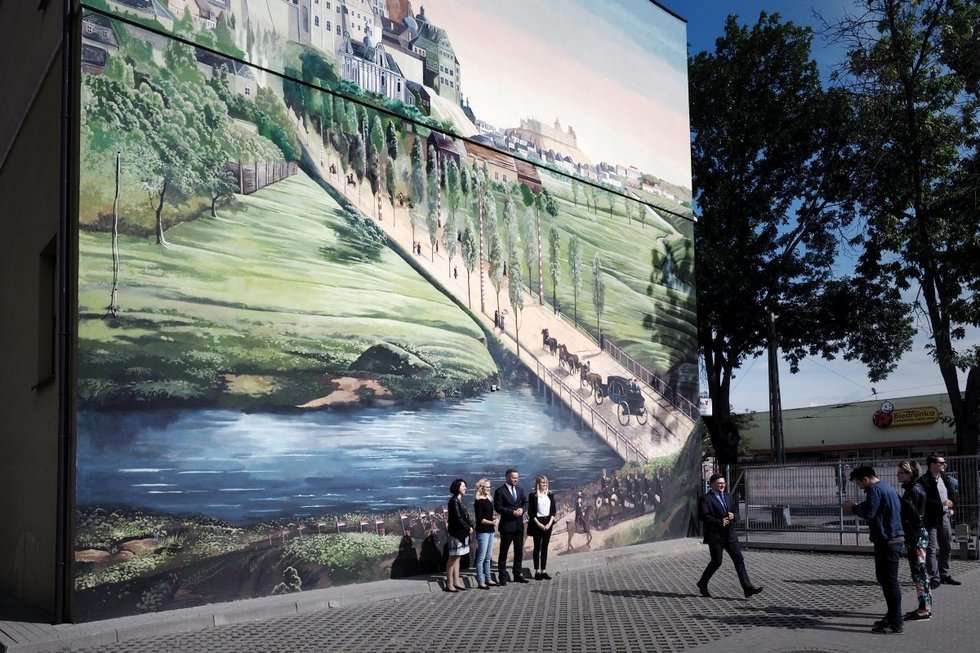 Wjazd generała Zajączka do Lublina. Nowy mural przy ul. Zamojskiej (zdjęcie 8) - Autor: Dorota Awiorko