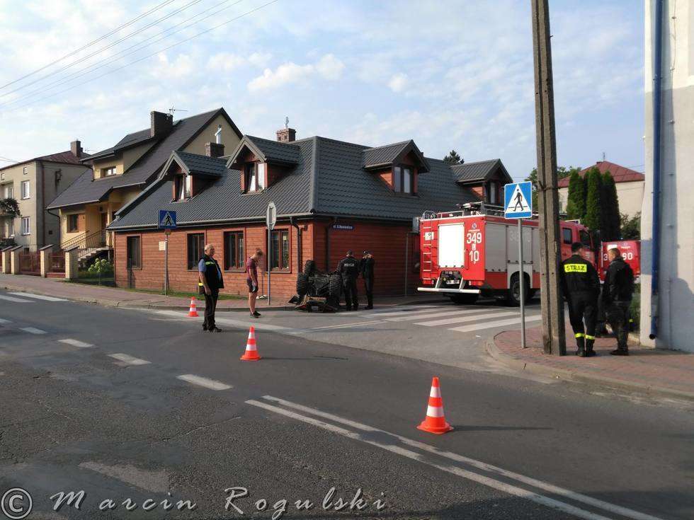  Wypadek na quadzie w Janowie Podlaskim (zdjęcie 8) - Autor: OSP KSRG Janów Podlaski