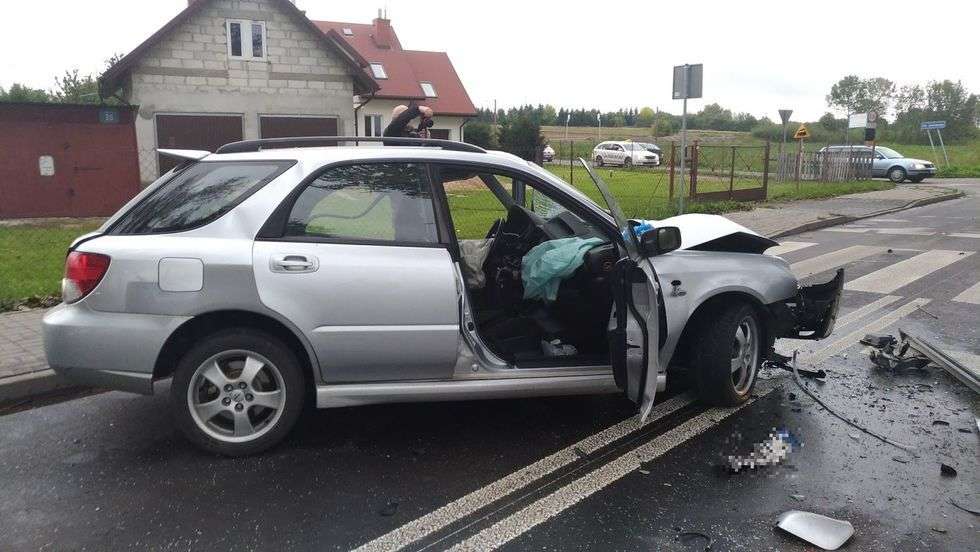  Wypadek na ul. Krężnickiej w Lublinie (zdjęcie 33) - Autor: Grzegorz Rekiel