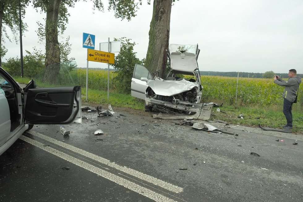 Wypadek na ul. Krężnickiej w Lublinie (zdjęcie 7) - Autor: Maciej Kaczanowski