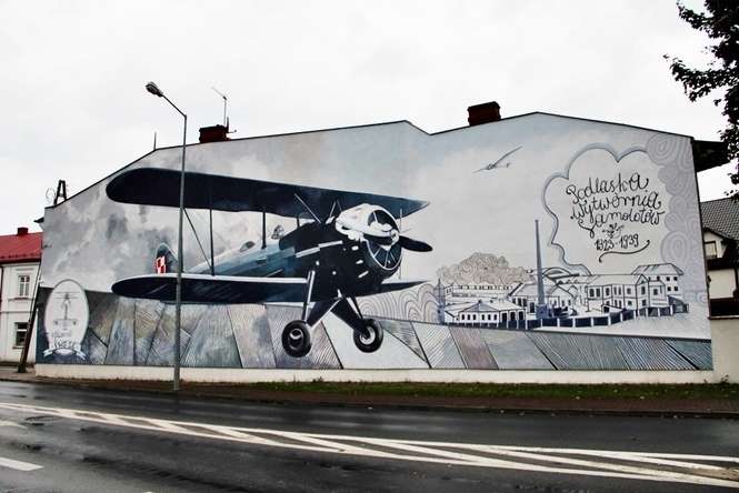 Nowy mural w Białej Podlaskiej - Autor: Ewelina Burda