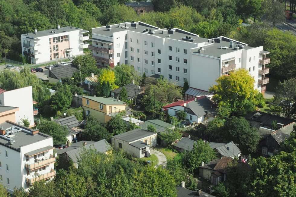  Lublin widziany z dachu nowego biurowca przy ul. Nałęczowskiej 14 (zdjęcie 20) - Autor: Maciej Kaczanowski