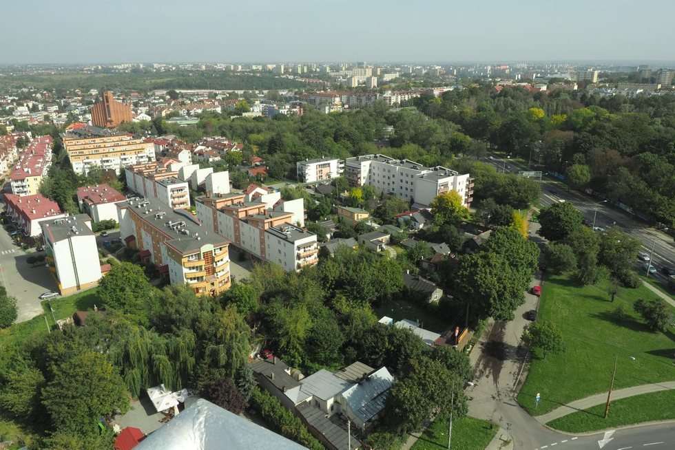  Lublin widziany z dachu nowego biurowca przy ul. Nałęczowskiej 14 (zdjęcie 21) - Autor: Maciej Kaczanowski