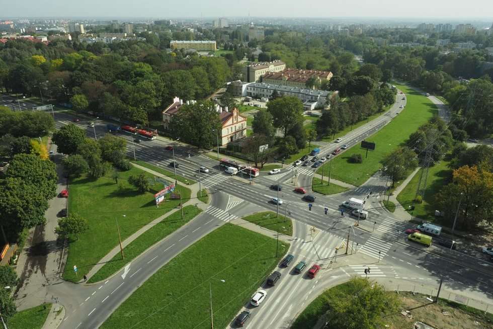  Lublin widziany z dachu nowego biurowca przy ul. Nałęczowskiej 14 (zdjęcie 15) - Autor: Maciej Kaczanowski