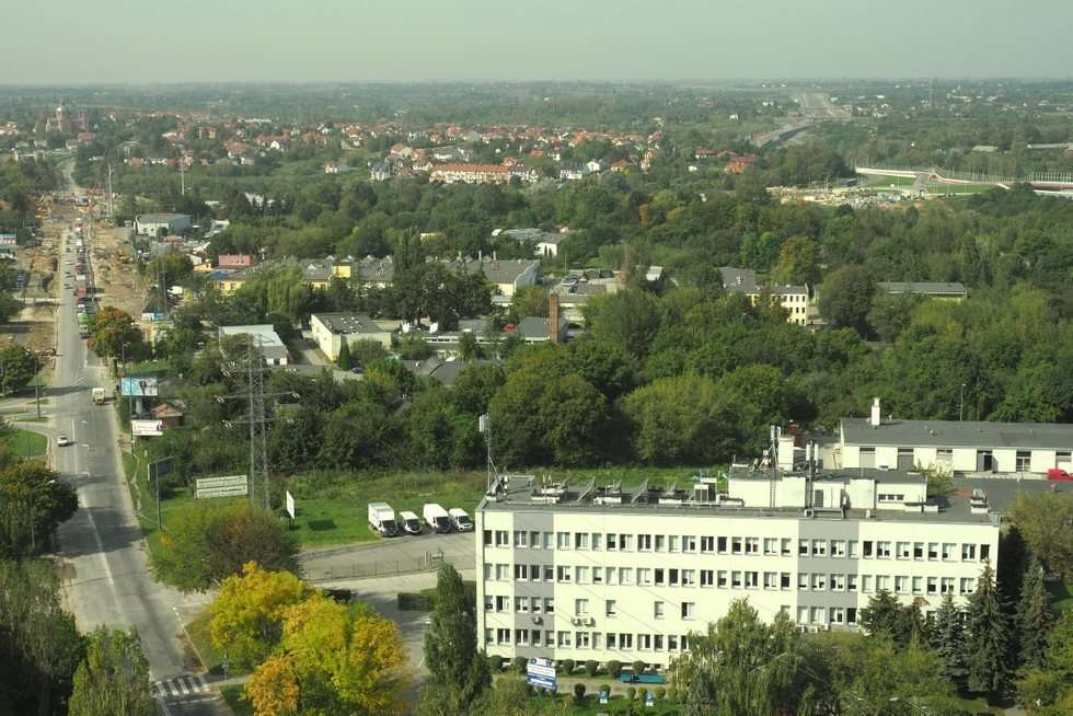  Lublin widziany z dachu nowego biurowca przy ul. Nałęczowskiej 14 (zdjęcie 11) - Autor: Maciej Kaczanowski