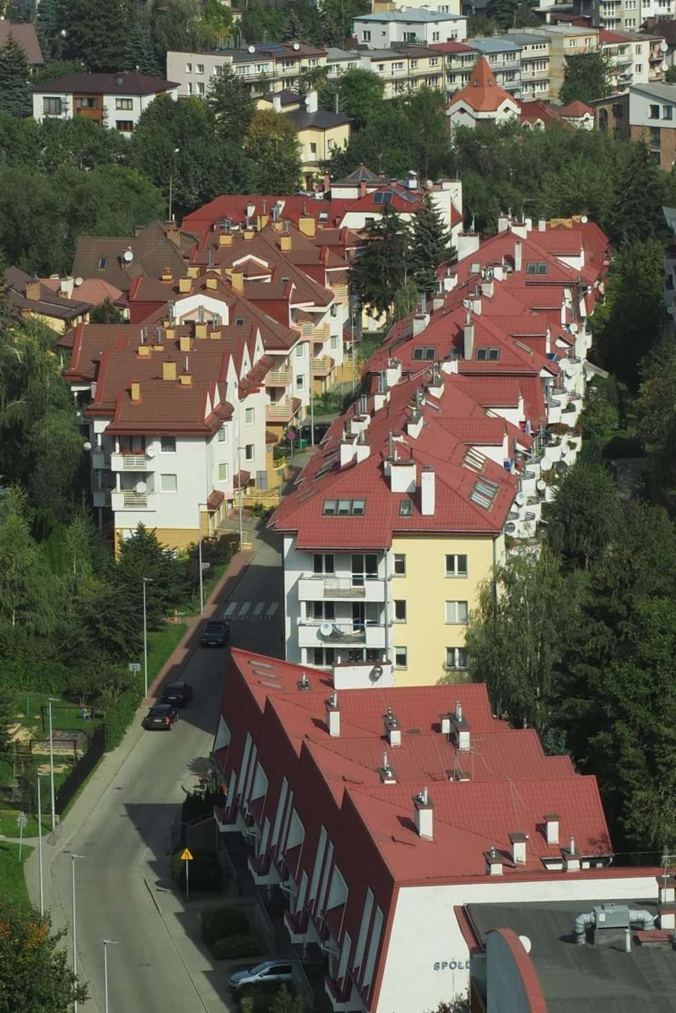  Lublin widziany z dachu nowego biurowca przy ul. Nałęczowskiej 14 (zdjęcie 18) - Autor: Maciej Kaczanowski