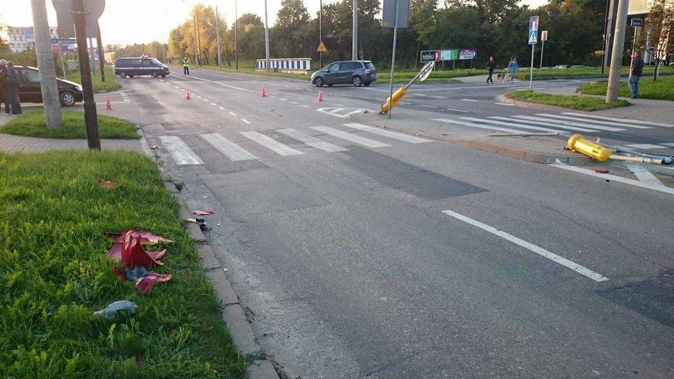  Wypadek na ul. Orkana w Lublinie (zdjęcie 18) - Autor: Łukasz Minkiewicz