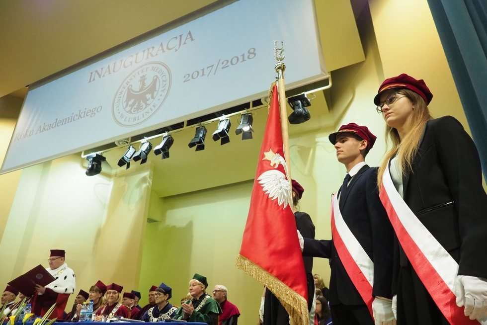  Inauguracja rouku akademickiego na Uniwersytecie Medycznym w Lublinie (zdjęcie 3) - Autor: Maciej Kaczanowski