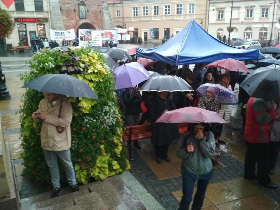  Protest kobiet w Lublinie (zdjęcie 3) - Autor: Paweł Buczkowski