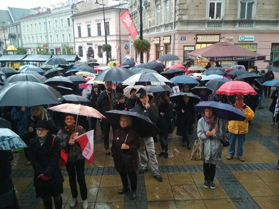  Protest kobiet w Lublinie (zdjęcie 5) - Autor: Paweł Buczkowski