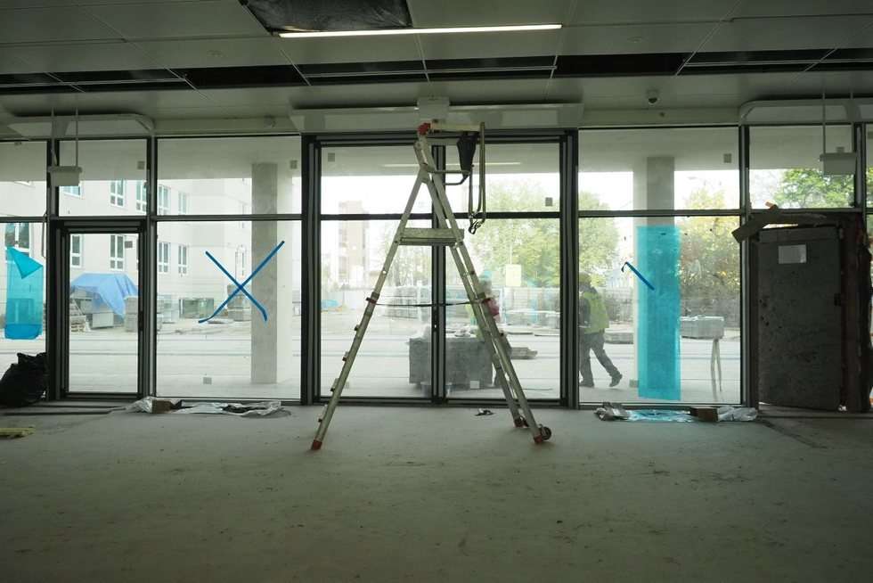  Centrum Symulacji Medycznej UM: prace wykończeniowe nowego budynku (zdjęcie 17) - Autor: Maciej Kaczanowski