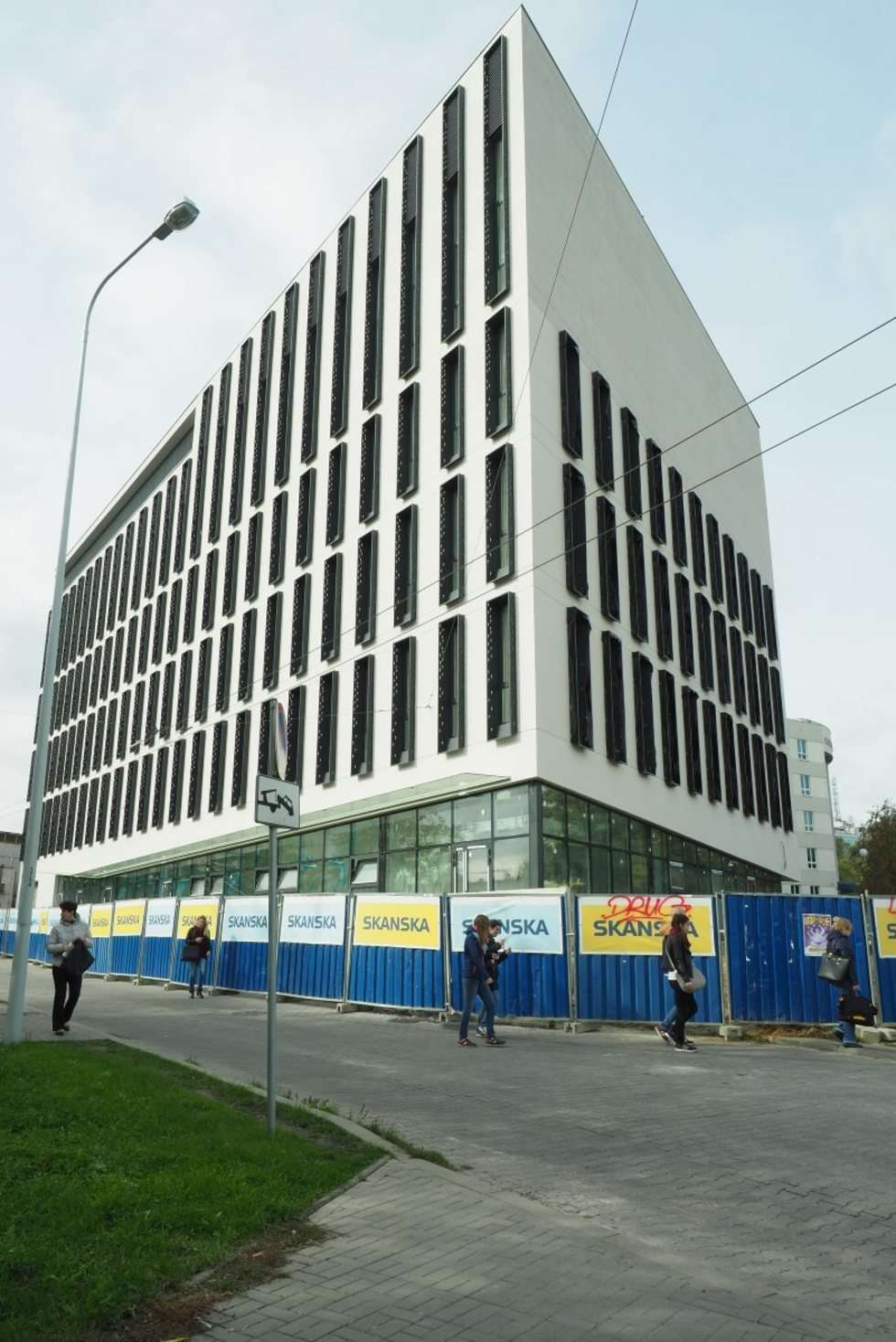  Centrum Symulacji Medycznej UM: prace wykończeniowe nowego budynku (zdjęcie 23) - Autor: Maciej Kaczanowski