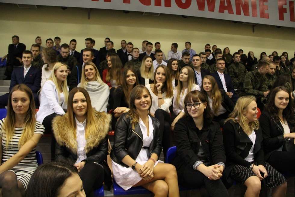  Nowi studenci AWF w Białej Podlaskiej (zdjęcie 1) - Autor: Ewelina Burda