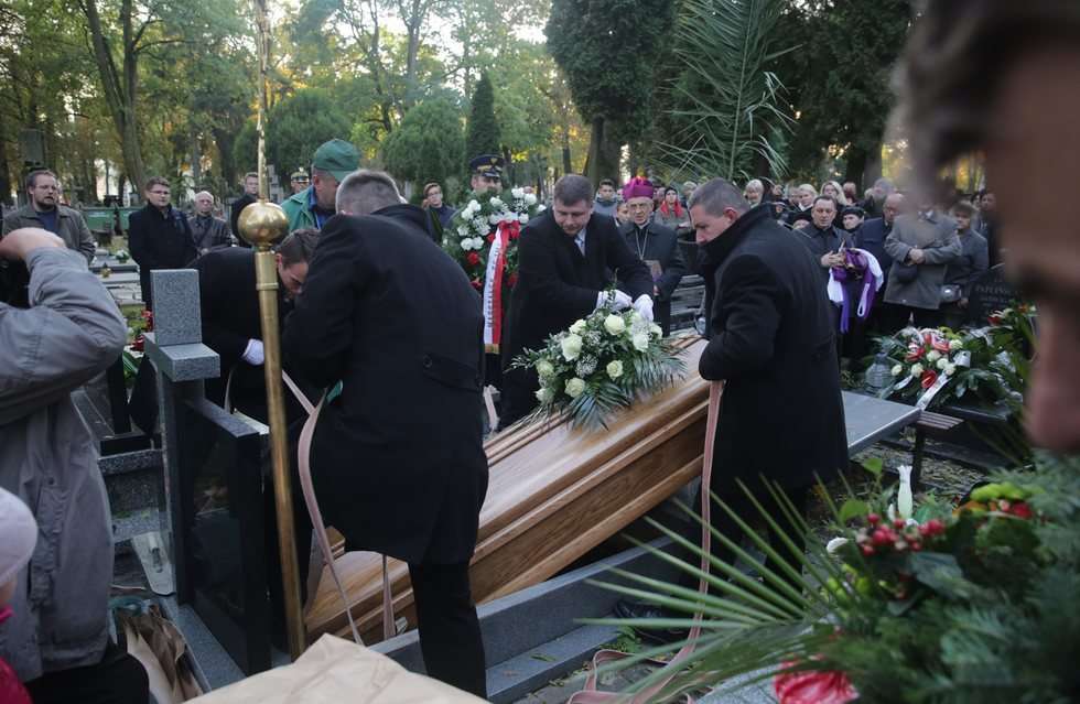  Pogrzeb Zygmunta Łupiny (zdjęcie 2) - Autor: Wojciech Nieśpiałowski
